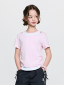 Girl's Sportive Layered T-shirt