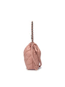Basic Quilting PU Mini Bucket Cross Bag