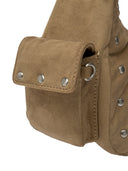 Vintage Street Studded Hobo Bag