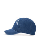 Basic Washing Denim Unstructured Ball Cap