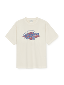 Varsity Vintage Washing Graphic Mega Over Fit T-shirt