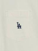 Varsity Logo Short Sleeve Denim Shirts