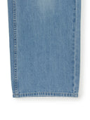 Women's Basic Destroyed Wide Denim Pants