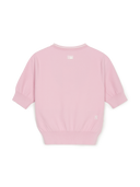 Women's Basic Coopers Crop Short Sleeve Knit Pullover