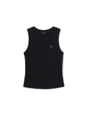 Women's Street Slim Ribbed Sleeveless T-Shirts