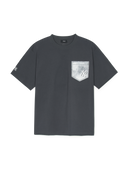 Denimlike Monotive Poket Over Fit T-shirt