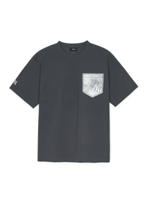 Denimlike Monotive Poket Over Fit T-shirt