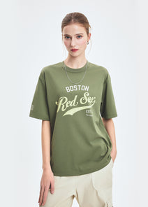 Varsity Vintage Graphic Over Fit T-shirt
