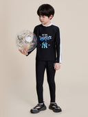 Basic Half-zip Rash Guard Set