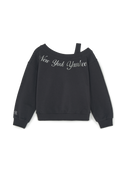 Street Girl's Lettering Layered Sweatshirt Set