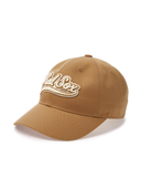 Varsity Cursive Fluffy Logo Unstructured Ball Cap