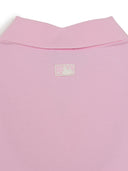 Women's Basic Slim Fit Crop Open Collar Polo T-Shirts