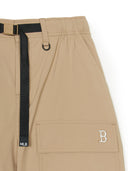 Gorpcore Belt Cargo Wide Taperd Pants