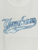 Monogram Denim Cursive Artwork T-shirt