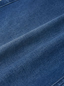 Women's Varsity Lettering Denim Skirt