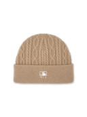 Wool Blend Cable Knit Beanie