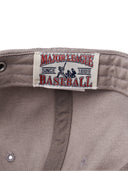 Varsity Lettering Washing Unstructured Ball Cap