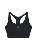 Women's Basic Lettering Band Point Crop Top