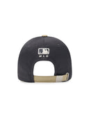 Varsity One Point Logo Color Block Unstructured Ball Cap