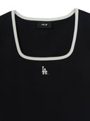 Women's Basic Square Neck Slim Fit T-shirt