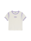Vasrsity Round Logo Crop T-shirt (girl's)