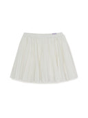 Sportive Athleisure Cursive Skirt T-shirt Set (Girl's)