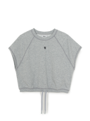 Women's Varsity Lettering Half Sleeve Sweatshirt