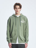 Varsity Vintage Graphic Mega Overfit Hood Zip Up