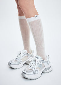 Summer Silky Loose Knee Socks