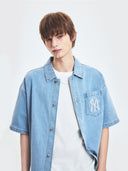 Basic Gradation Coopers Short Sleeve Denim Shirts
