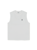 Basic Small Logo Sleeveless T-Shirts