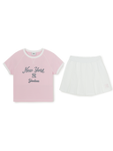Sportive Athleisure Linger T-shirt Set (Girl's)
