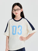 Varsity Blocking Number Logo T-shirt