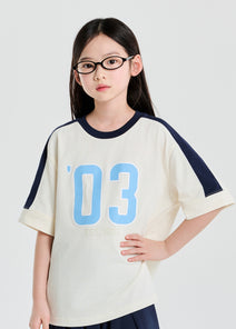 Varsity Blocking Number Logo T-shirt