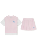 Varsity Vest Short Slv Set (girl's)