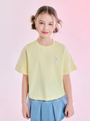 Basic Small Logo Crop T-shirt