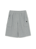 BASIC SMALL LOGO CARGO BERMUDA PANTS