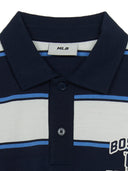 Varsity Stripe Over Fit Polo T-shirt