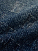 Women's Classic Monogram Gradation Jacquard Denim Skirt