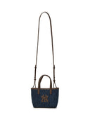 Classic Monogram Denim Embo Mini Cross Bag