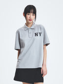 Basic Coopers Logo Over Fit Polo T-shirt