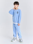Street Logo Layered Sweatshirt Set