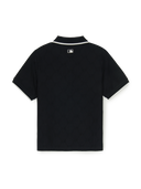 Women's Dia Monogram Tonal Jacquard Polo T-shirt