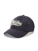 Varsity Cursive Fluffy Logo Unstructured Ball Cap