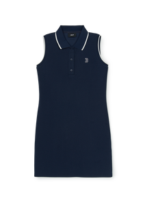 Women's Varsity Slim Fit Collar Sleeveless Ops