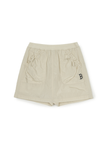 Outdoor Glossy Nylon Cargo Skirt
