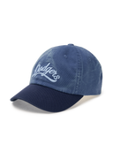 Varsity Vintage Cursive Color Block Unstructured Ball Cap