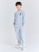 Street Logo Layered Sweatshirt Set