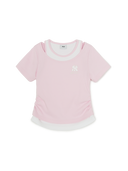 Girl's Sportive Layered T-shirt