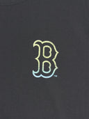 Basic Color Letter Megaover Fit T-shirt